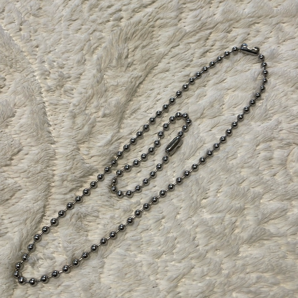 Stainless Steel necklace and bracelet